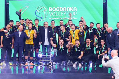 LUK Lublin triumfuje w Bogdanka Volley Cup