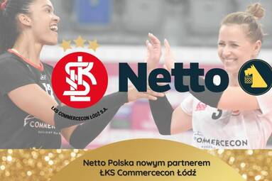 Netto nowym partnerem ŁKS Commercecon Łódź