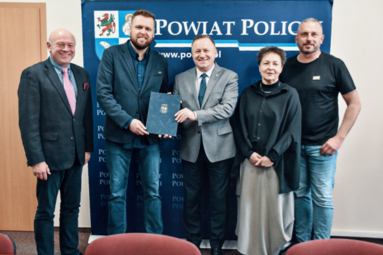 Współpraca ze Starostwem Powiatowym w Policach