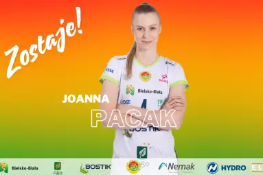 Joanna Pacak zostaje w bialskim klubie