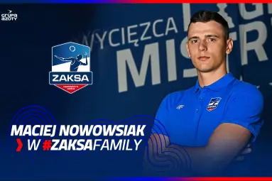 Maciej Nowowsiak nowym libero ZAKSY 